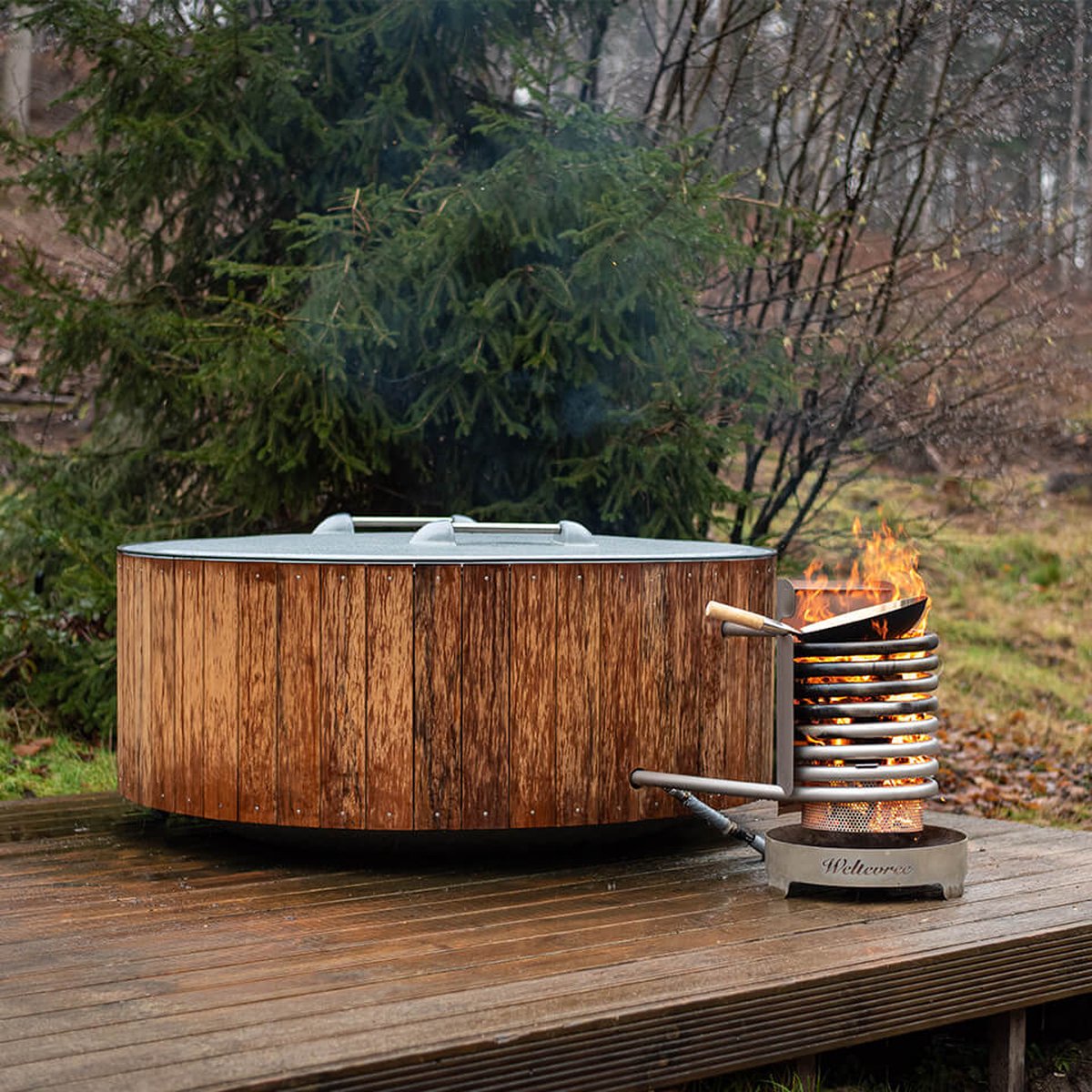 Weltevree Dutchtub Wood Hottub Houtgestookt