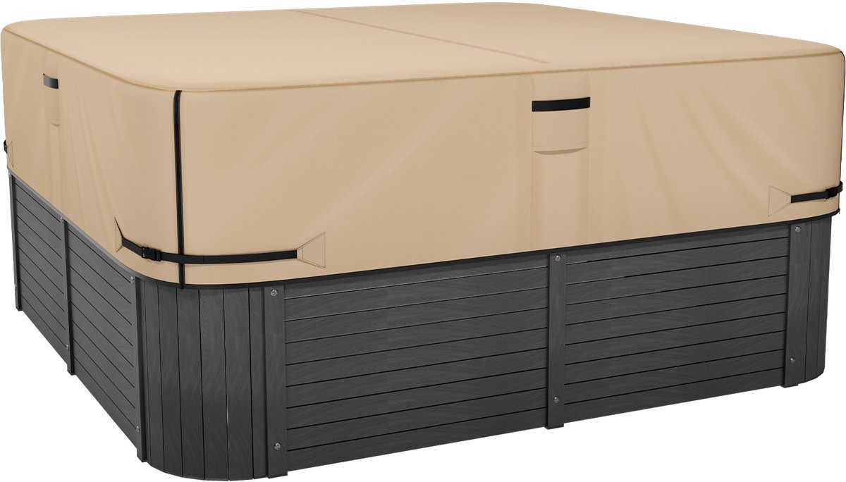 Wat vinden we goed aan de Whirlpool Afdekking Bruin 2285x2285x508 mm Oxford Weefsel