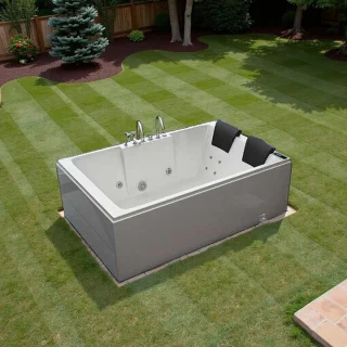 Whirlpool Torino 180 x 120 cm – Binnenbad voor 2 personen