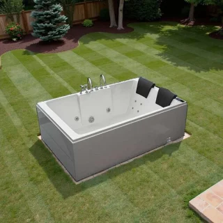 Whirlpool Torino 180 x 120 cm – Binnenbad voor 2 personen