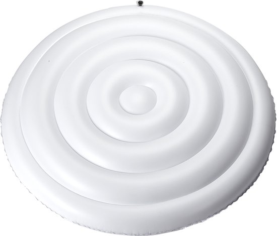 Whirlpoolafdekking 164,5 cm Rond Wit Opblaasbaar review