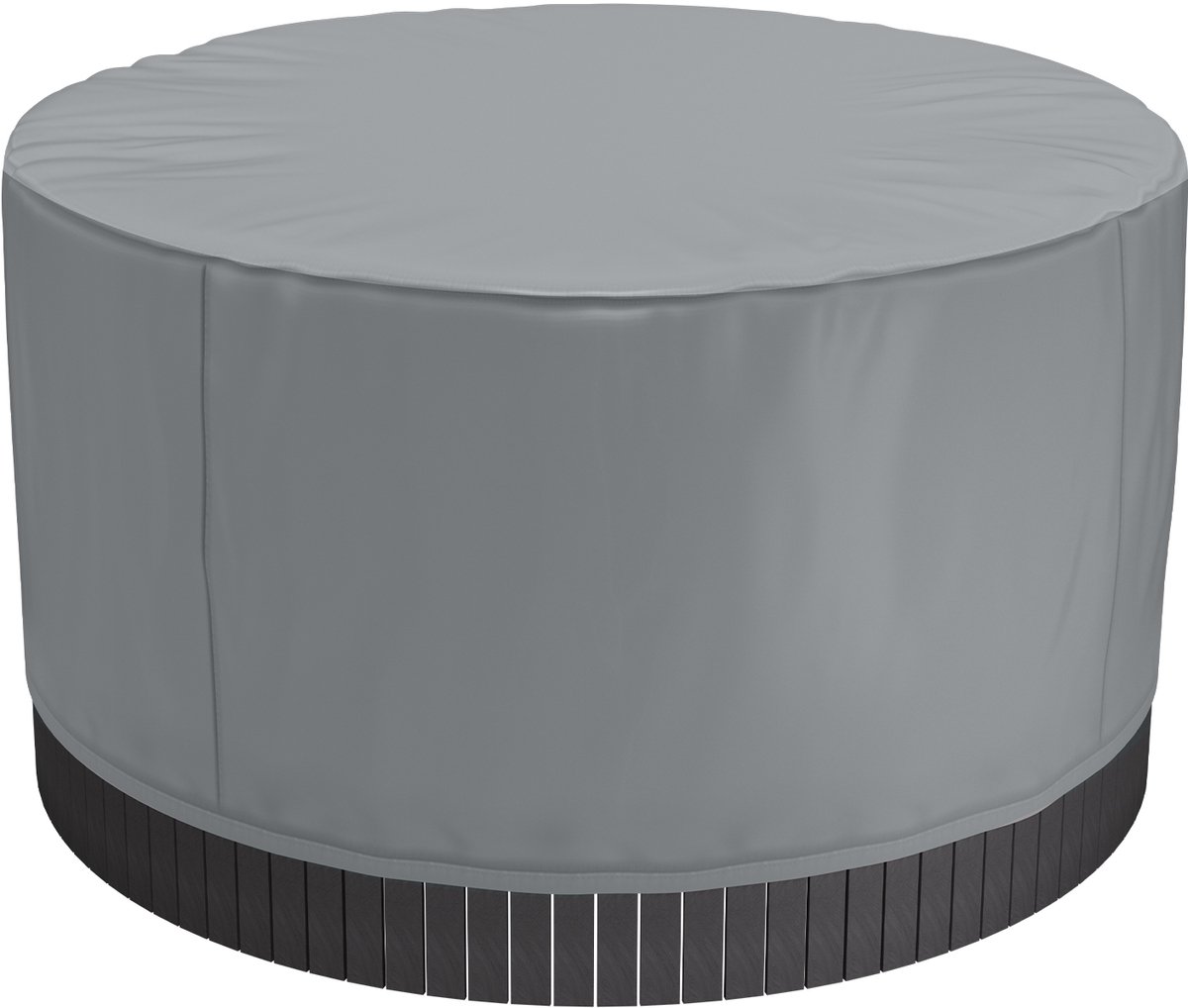 De Whirlpoolafdekking Whirlpool 200x200x85 cm Grijs in één oogopslag