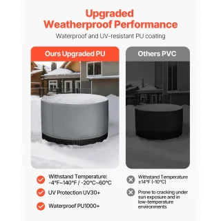 Whirlpoolafdekking Whirlpool 200x200x85 cm Grijs