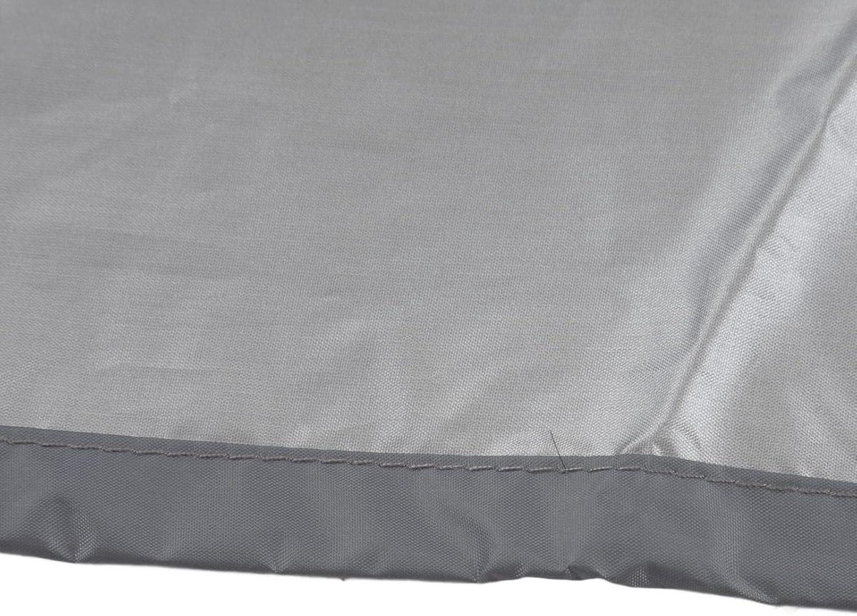 Zilveren Polyester Ronde Hot Tub Cover 215x70cm