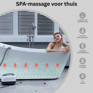 ZRSS® Bubbelbadmat voor in bad