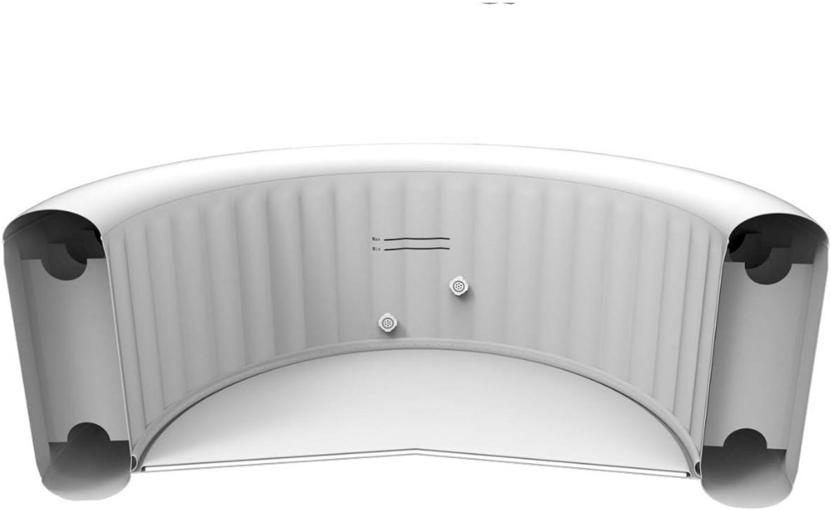 ZRSS Jacuzzi Opblaasbare Hottub 3 Personen