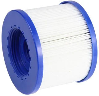 Zwembadfilters dubbelpak filterpatroon voor Clever Spa/Aquaparx, 104 x 82 mm, PET/vliesstof