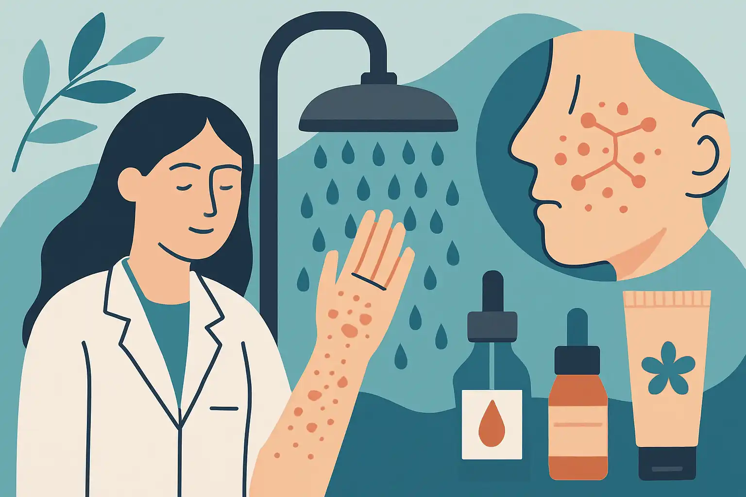 Dermatologen onthullen: zo maak je je regendouche huidvriendelijk bij eczeem en rosacea