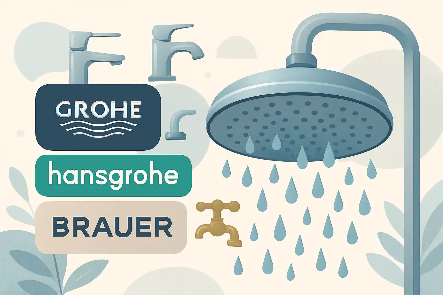 Grohe, Hansgrohe of Brauer: zo kies je het beste merk regendouche voor jouw badkamer