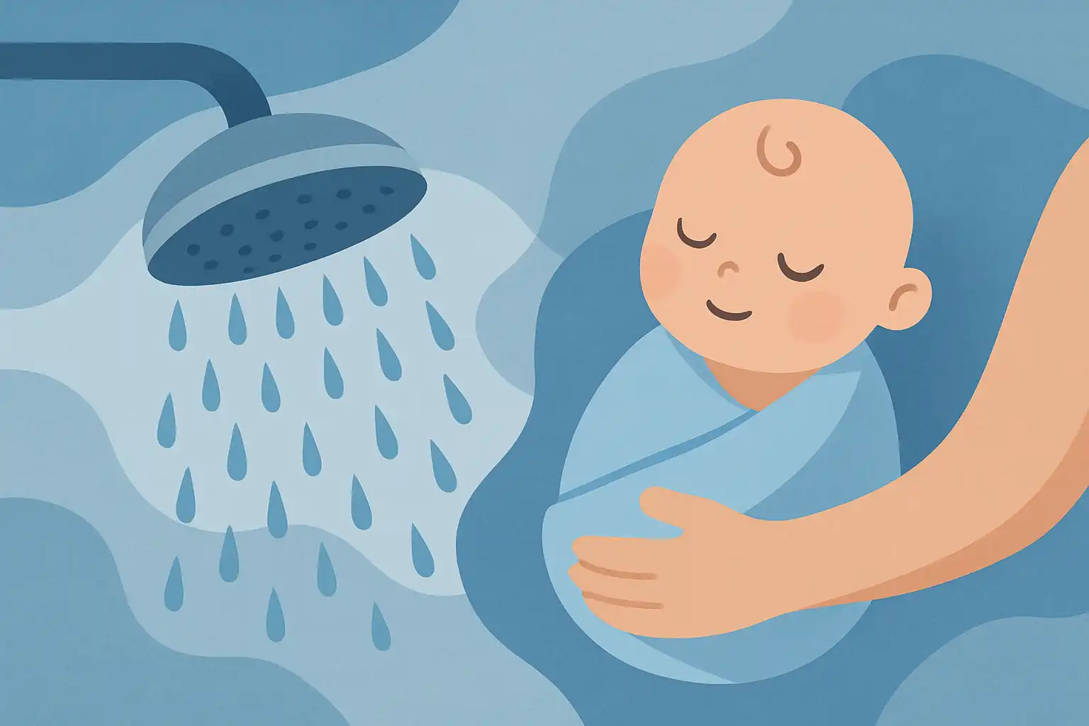 Regendouche en babyproof comfort: zo maak je douchen veilig en zacht voor kleintjes