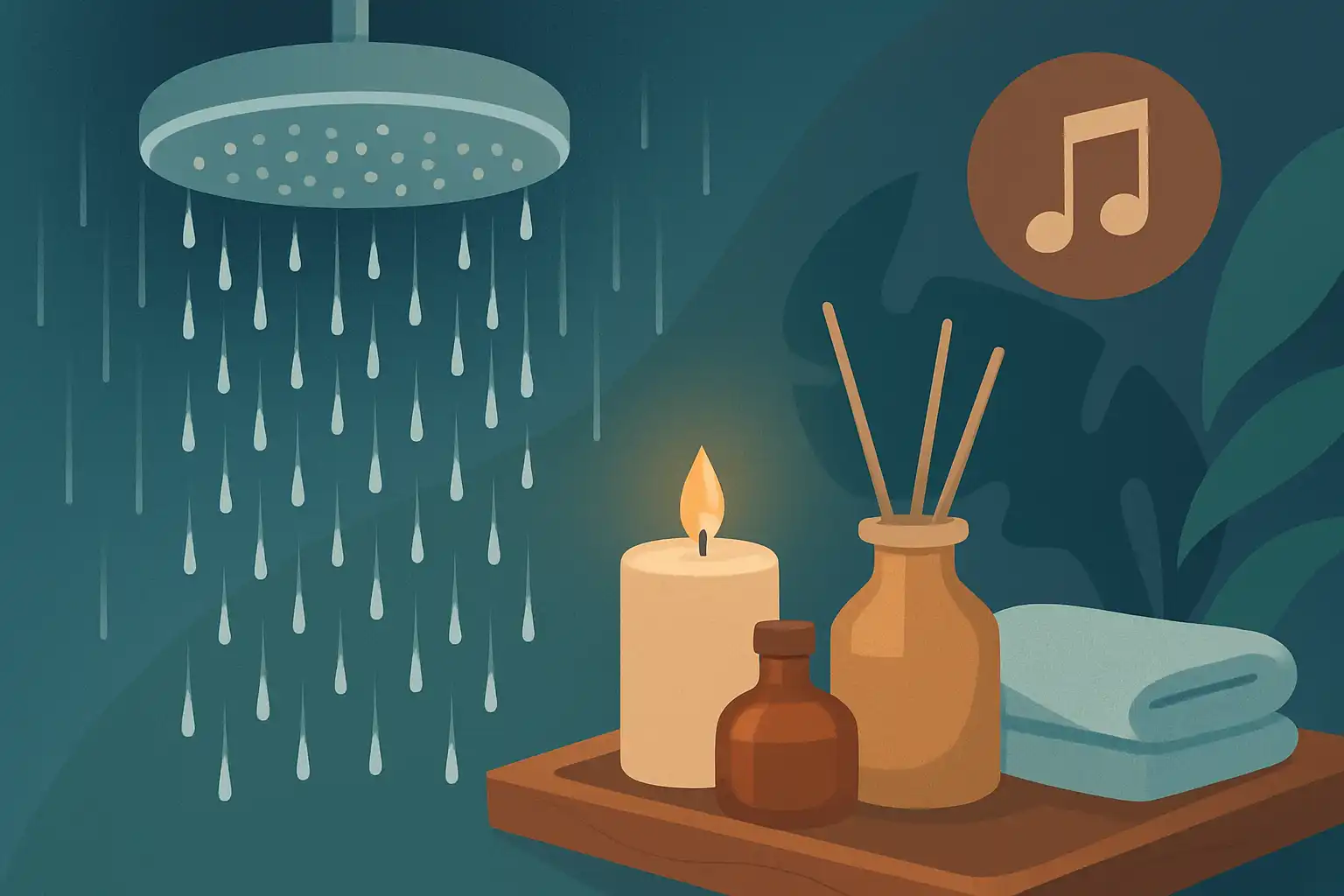 Zo organiseer je de perfecte regendouche-spaavond: muziek, geur en stylingtips