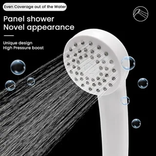 Ergonomische Handdouche met Hoge Waterdruk en Grote Waterafgifte