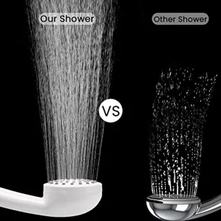 Ergonomische Handdouche met Hoge Waterdruk en Grote Waterafgifte