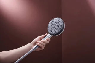 hansgrohe Raindance Alive S Puro - Showerpipe - Ecostat thermostaat - 300mm maat - 1 straalfunctie - Chroom