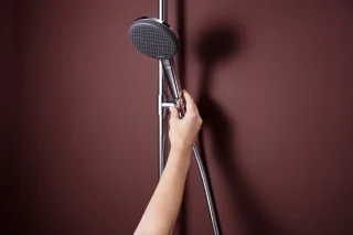 hansgrohe Raindance Alive S Puro - Showerpipe - Ecostat thermostaat - 300mm maat - 1 straalfunctie - Chroom