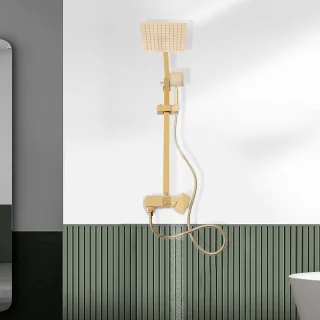 Luxe Regendouche Systeem met Verstelbare Douchekop en Armatuur – Hoogwaardige Roestvrij Stalen Doucheset