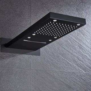 Betaalbare Goederen® Plafond Douchekop - Chrome - Led - Douchekraan - Slimme Digitale Display - Mengkraan Douche - Regendouchekop - Led Regendouche - Waterval