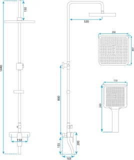 Rea Argus MY2021-77RGG Geborsteld Koper 144 CM