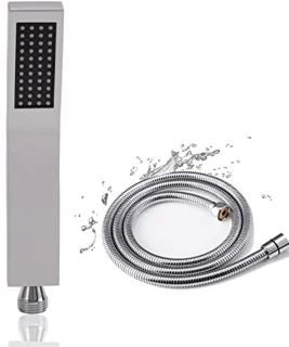 Hogedruk douchekop met slang 1,5 m - Waterbesparende regendouche voor een comfortabele douche-ervaring