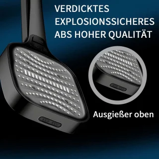 Douchekop met 8 straalmodi en waterbesparende technologie voor een luxe douche-ervaring