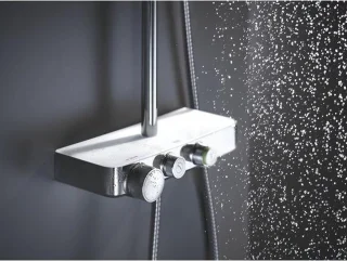GROHE Euphoria Smartcontrol 260 Regendouche - Ã¸ 26 cm - met verstelbare wandbevestiging - chroom - 26509000