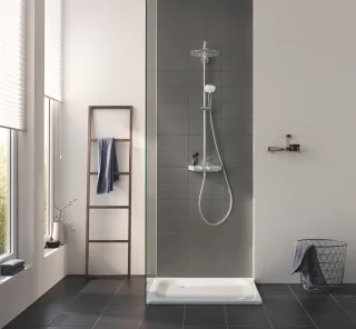 GROHE Euphoria Smartcontrol 260 Regendouche - Ã¸ 26 cm - met verstelbare wandbevestiging - chroom - 26509000