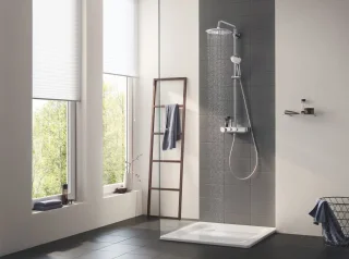 GROHE Euphoria Smartcontrol 260 Regendouche - Ã¸ 26 cm - met verstelbare wandbevestiging - chroom - 26509000