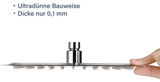 Hoofddouche 8 Inch - Regendouchekop Vierkant 20x20cm - Ultradun & Anti-kalk