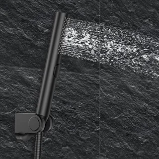 Waterbesparende handdouche met 3 straalmodi - Mat zwart