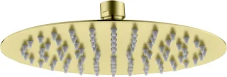ALONI ronde rainshower – Ø30 cm – geborsteld goud