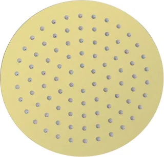 ALONI ronde rainshower – Ø30 cm – geborsteld goud