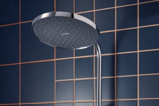 hansgrohe Activera S - Showerpipe - EcoSmart+ waterbesparend - Ecostat thermostaat - 240mm maat - 1 straalfunctie - Chroom