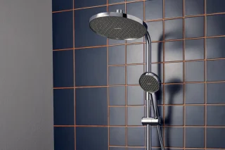hansgrohe Activera S - Showerpipe - EcoSmart+ waterbesparend - Ecostat thermostaat - 240mm maat - 1 straalfunctie - Chroom