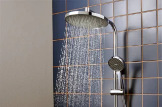 hansgrohe Activera S - Showerpipe - EcoSmart+ waterbesparend - Ecostat thermostaat - 240mm maat - 1 straalfunctie - Chroom