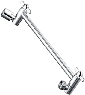 Verstelbare Douchearm voor Regen- en Handdouchekop - 25,5 cm Universele Doucheverlengarm