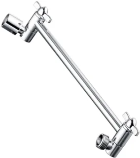 Verstelbare Douchearm voor Regen- en Handdouchekop - 25,5 cm Universele Doucheverlengarm