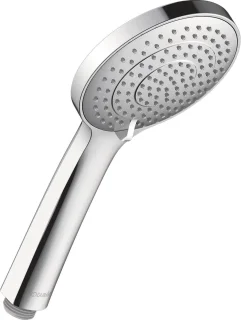 Ronde handdouche met 3 straalsoorten - waterbesparend en onderhoudsvriendelijk