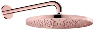 Hotbath Cobber M106 RG universeel hoofddouche 30 cm inclusief wandarm rozé goud