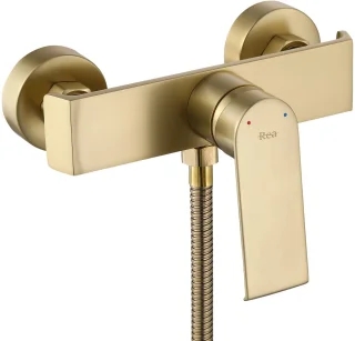 Rea My2061-8Gg Hass Regendouche Geborsteld Goud 14 Cm