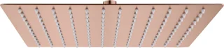 ALONI vierkante rainshower – 30x30 cm – geborsteld koper