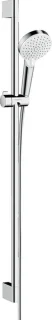 Hansgrohe Ecostat 1001cl thermostaat met stang 90cmm crometta vario handdouche wit chroom