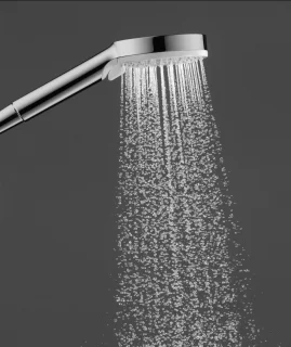 Hansgrohe Ecostat 1001cl thermostaat met stang 90cmm crometta vario handdouche wit chroom