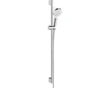 Hansgrohe Ecostat 1001cl thermostaat met stang 90cmm crometta vario handdouche wit chroom