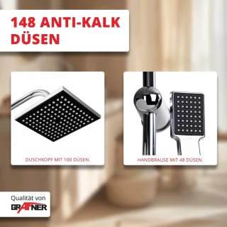 douchegarnituur regendouche doucheset douchekop zonder kraan