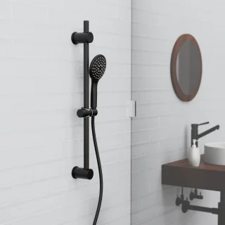 Regendouche douchesysteem met legplank en handdouche zonder kraan - Chroom 20x20