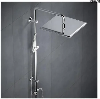 RFWR® Regendouche Douchesysteem met Handdouche en Douchekop 30x30cm - Roestvrij Stalen Douchekolom voor Badkamer