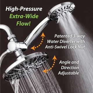 Hoogwaardige Regendouche Combo met 3-in-1 Functionaliteit voor Luxe Douche-ervaring