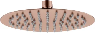 ALONI ronde rainshower – Ø30 cm – geborsteld koper