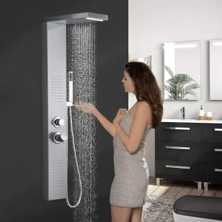 4-in-1 Multifunctioneel Douchepaneel met Regendouche en Handdouche
