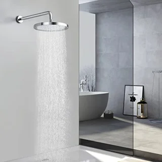 10-inch Regendouchekop Rond - Vaste Douchekop Chroom